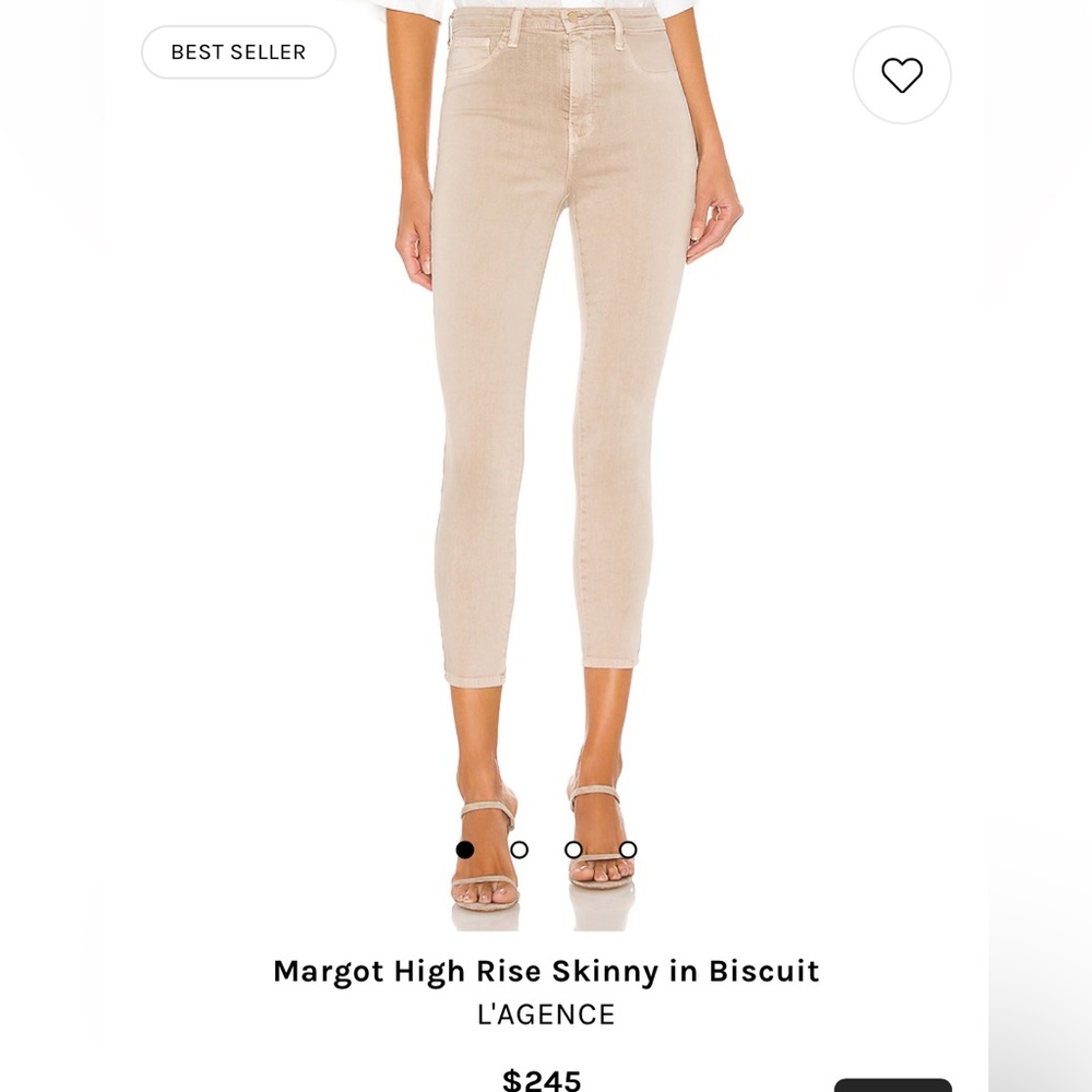 NWT L’agence jeans - the Margot high rise skinny, REVOLVE, sz 26
